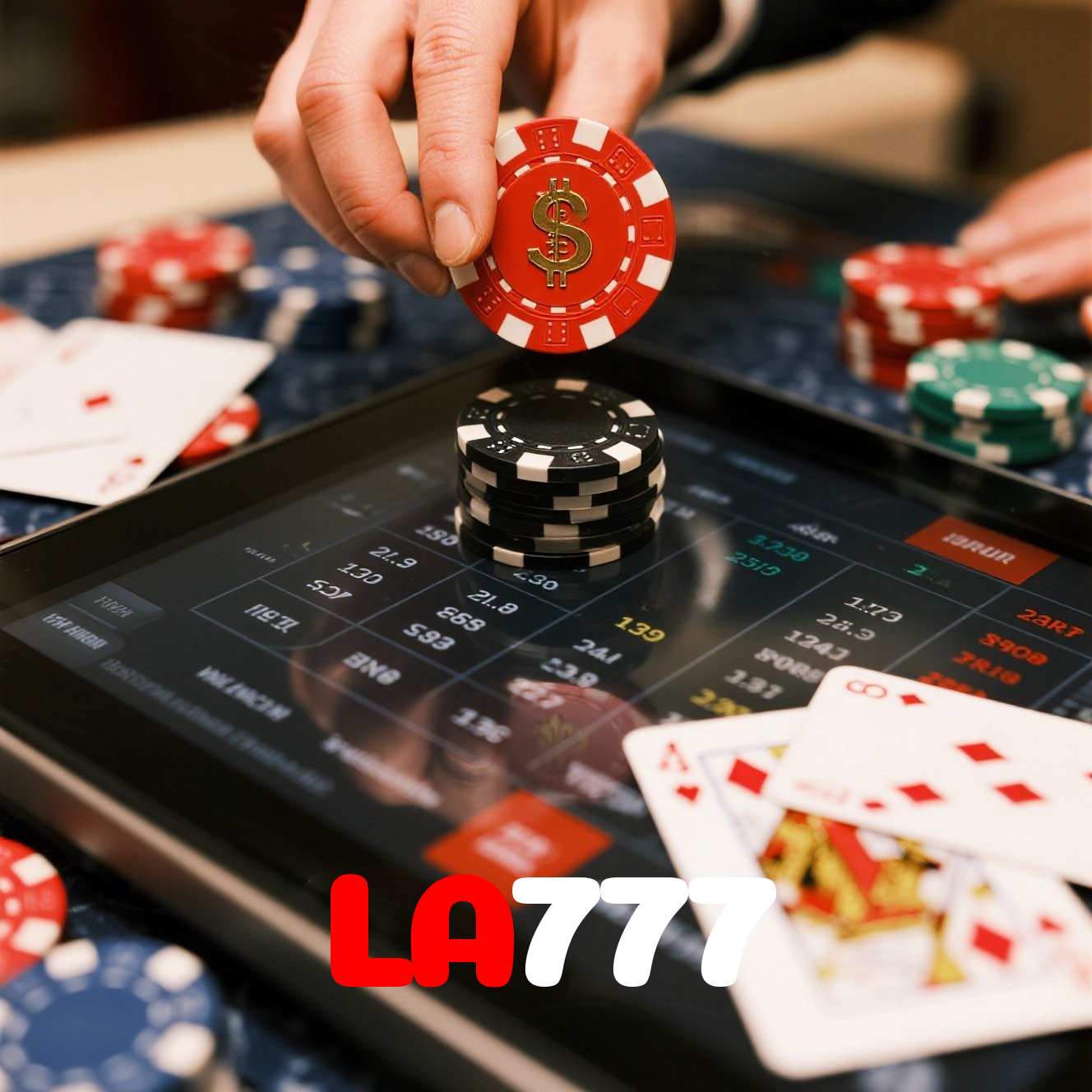 LA777:A melhor plataforma para apostas no futebol e diversão em jogos de cassino!